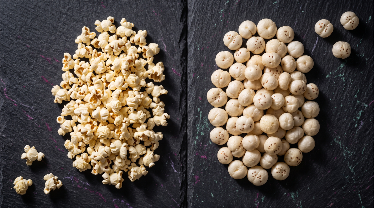 Makhana vs popcorn: an honest comparison of two light snacks