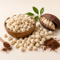 Dark Cacao Makhana - Roasted Lotus Seeds in Rich Dark Chocolate