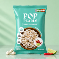 Peri-Peri & Lime Makhana - Roasted Lotus Seeds with a Citrus Kick